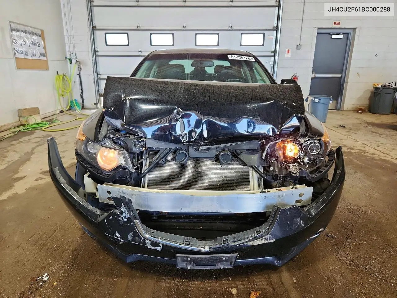 2011 Acura Tsx VIN: JH4CU2F61BC000288 Lot: 61308126