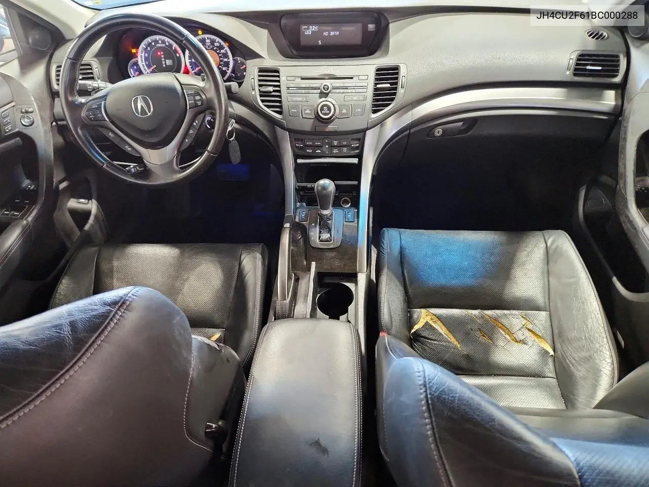 2011 Acura Tsx VIN: JH4CU2F61BC000288 Lot: 61308126