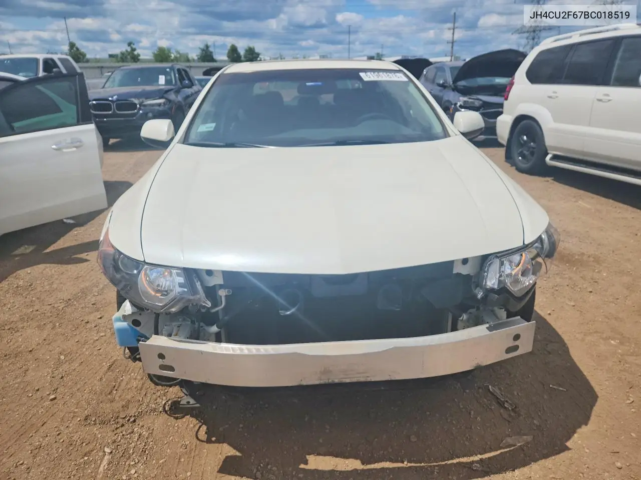 2011 Acura Tsx VIN: JH4CU2F67BC018519 Lot: 61961876