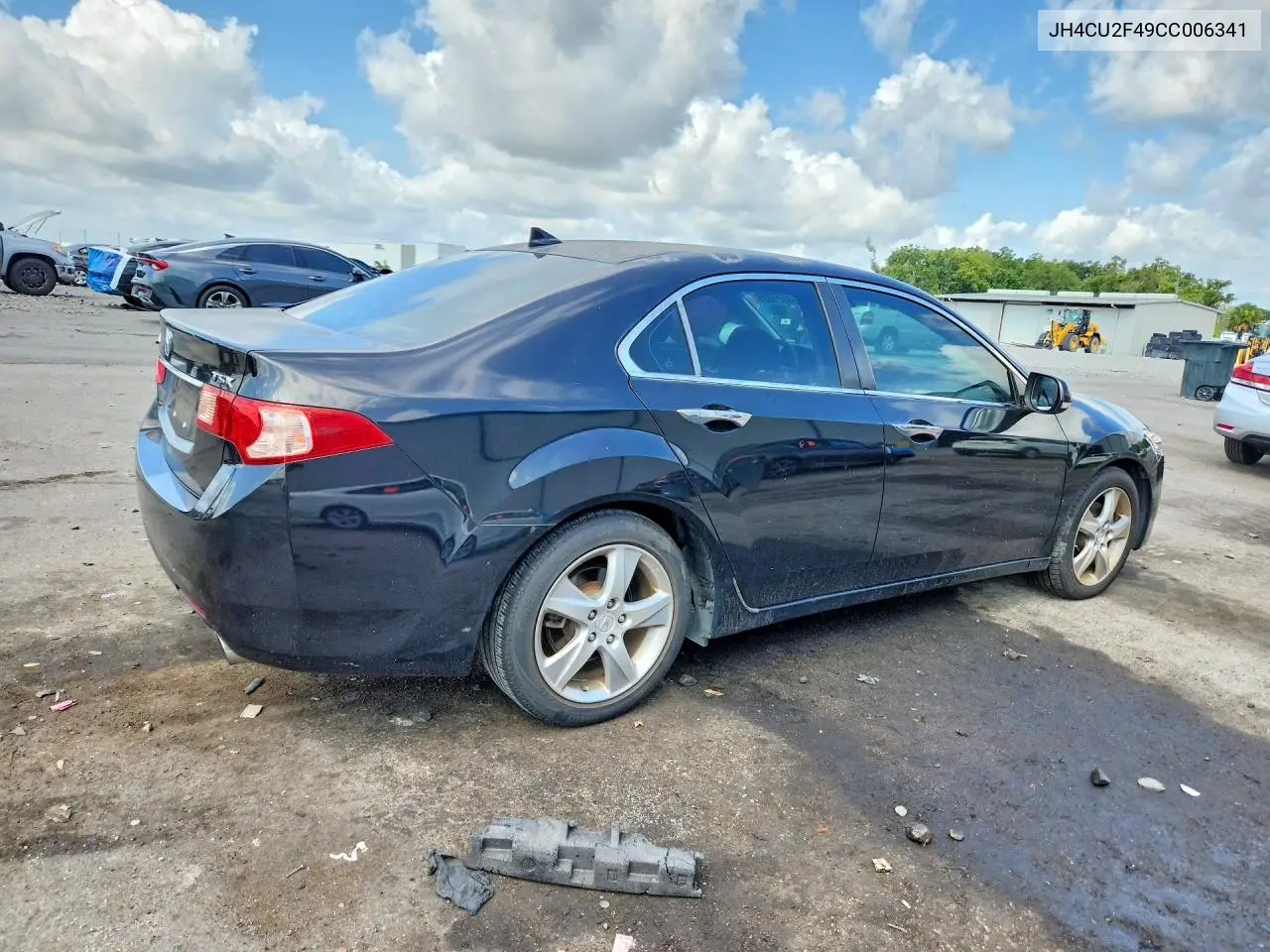 2012 Acura Tsx VIN: JH4CU2F49CC006341 Lot: 58121526