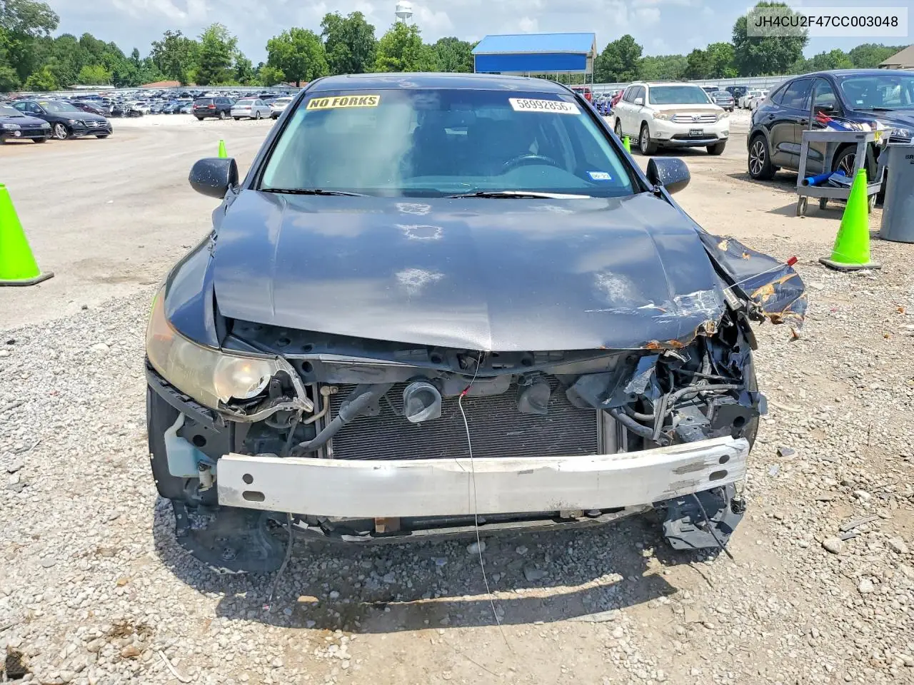 2012 Acura Tsx VIN: JH4CU2F47CC003048 Lot: 58992856