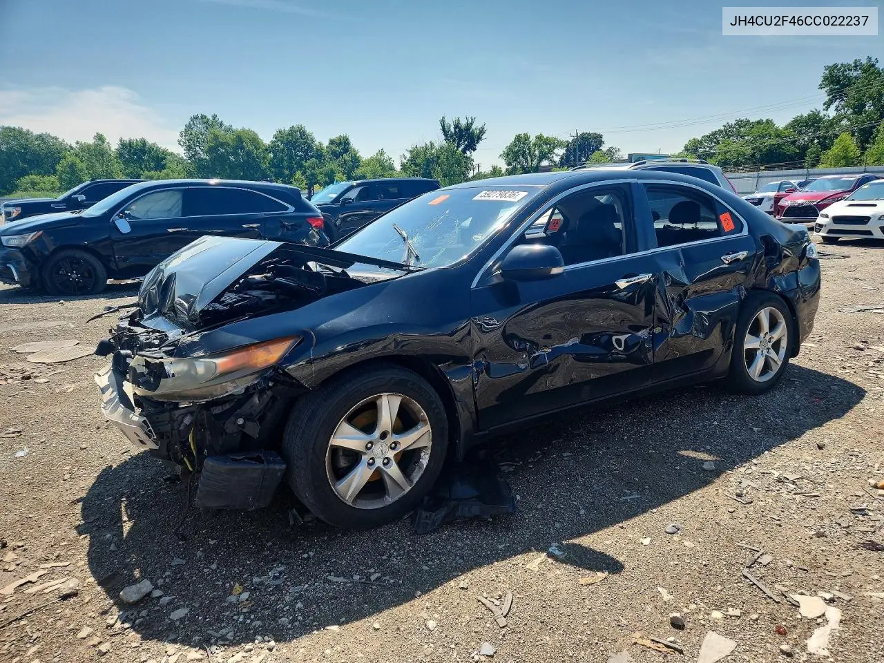 2012 Acura Tsx VIN: JH4CU2F46CC022237 Lot: 59279836