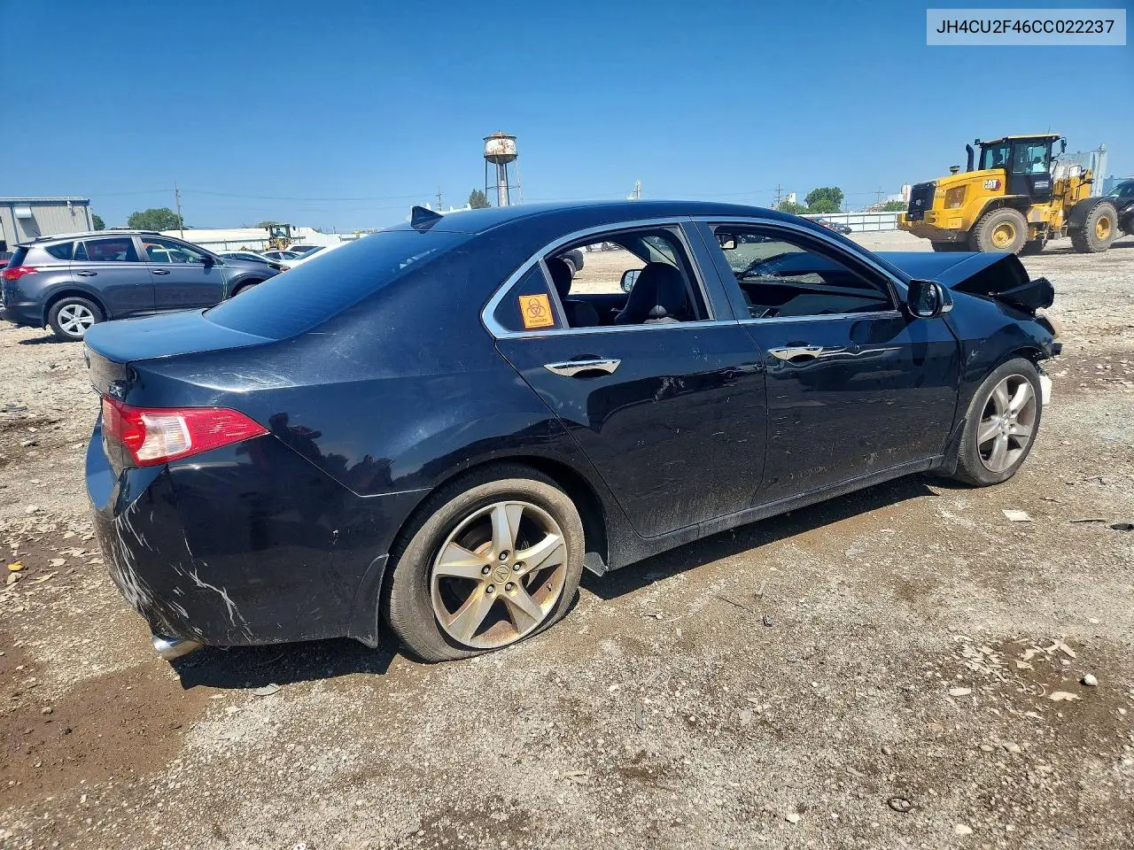 2012 Acura Tsx VIN: JH4CU2F46CC022237 Lot: 59279836
