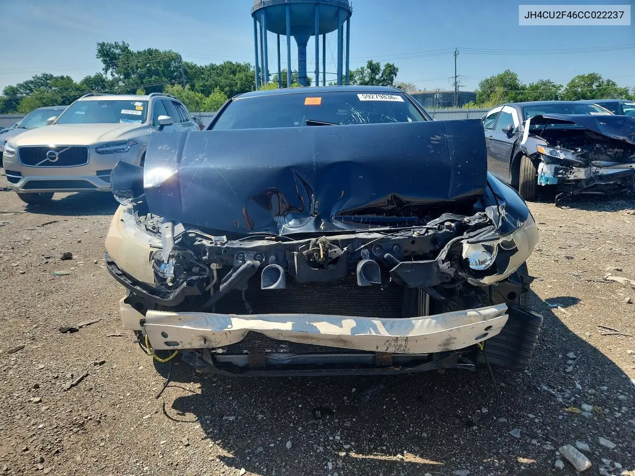 2012 Acura Tsx VIN: JH4CU2F46CC022237 Lot: 59279836