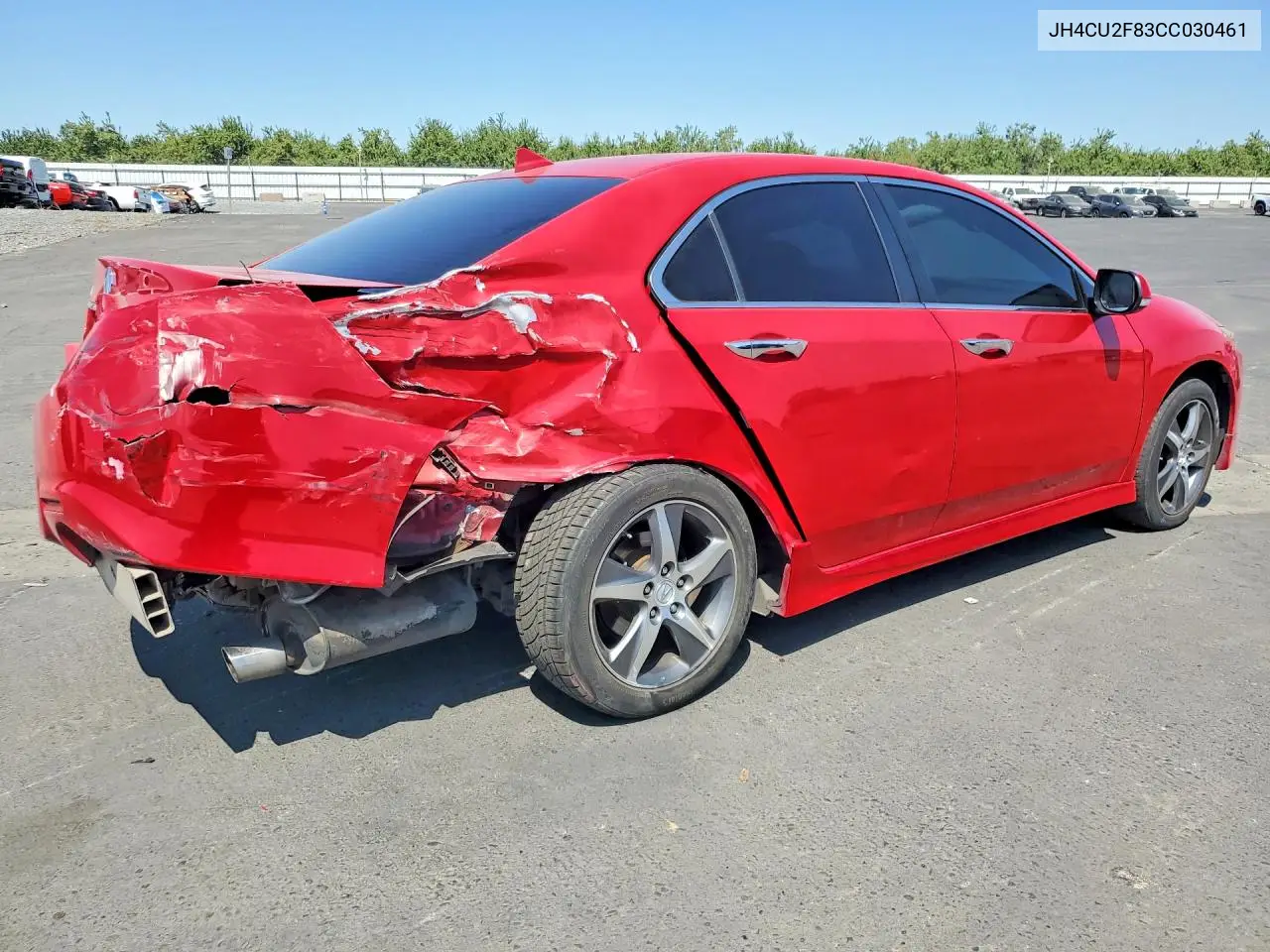 2012 Acura Tsx Se VIN: JH4CU2F83CC030461 Lot: 59298546