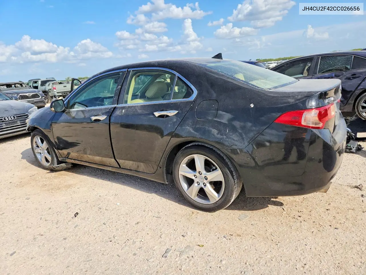 2012 Acura Tsx VIN: JH4CU2F42CC026656 Lot: 60369526