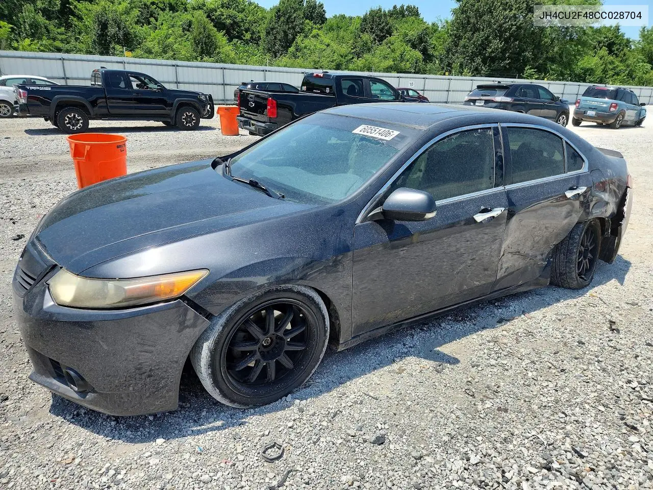 2012 Acura Tsx VIN: JH4CU2F48CC028704 Lot: 60551406