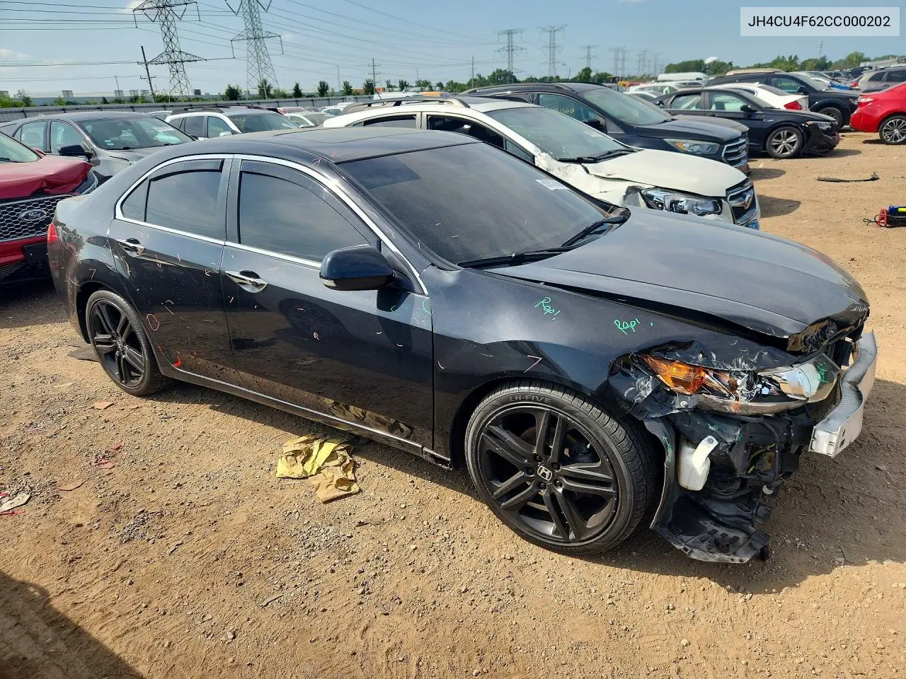 2012 Acura Tsx Tech VIN: JH4CU4F62CC000202 Lot: 60852056