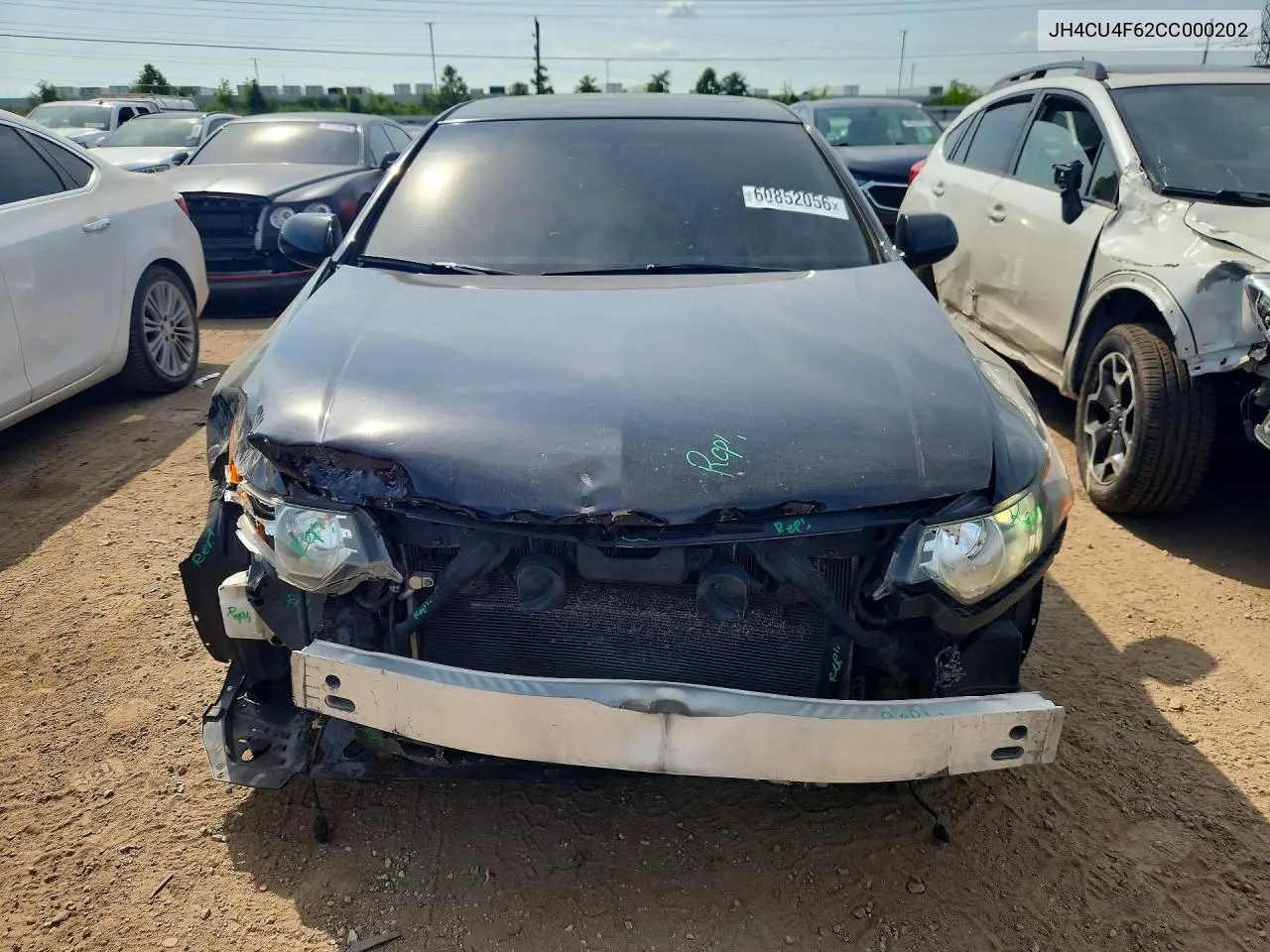 2012 Acura Tsx Tech VIN: JH4CU4F62CC000202 Lot: 60852056