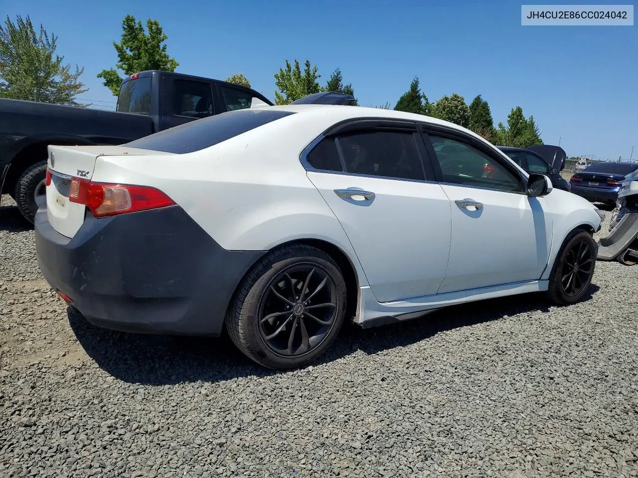 2012 Acura Tsx Se VIN: JH4CU2E86CC024042 Lot: 60852836