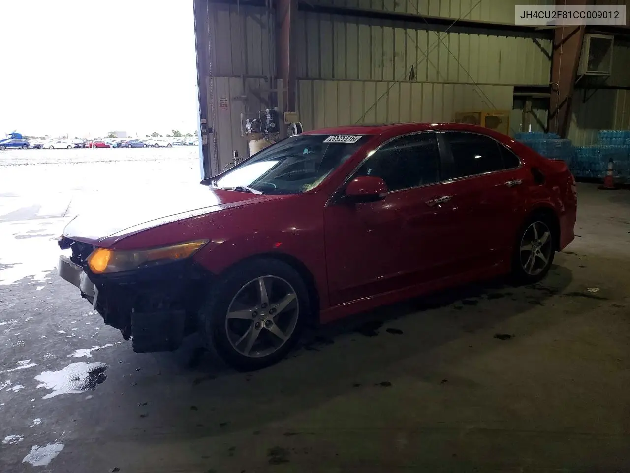 2012 Acura Tsx Se VIN: JH4CU2F81CC009012 Lot: 60929916