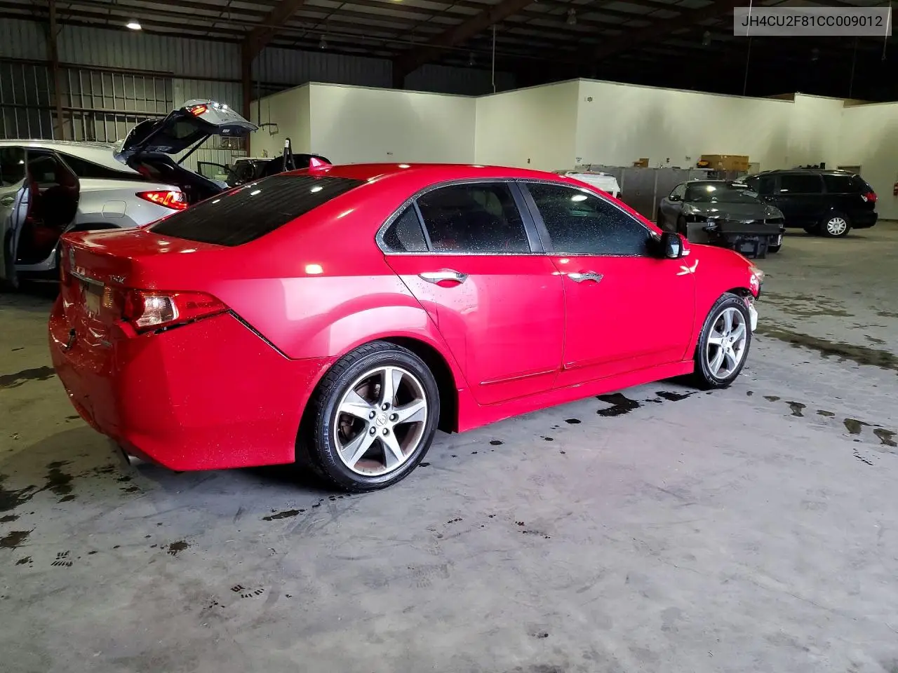 2012 Acura Tsx Se VIN: JH4CU2F81CC009012 Lot: 60929916