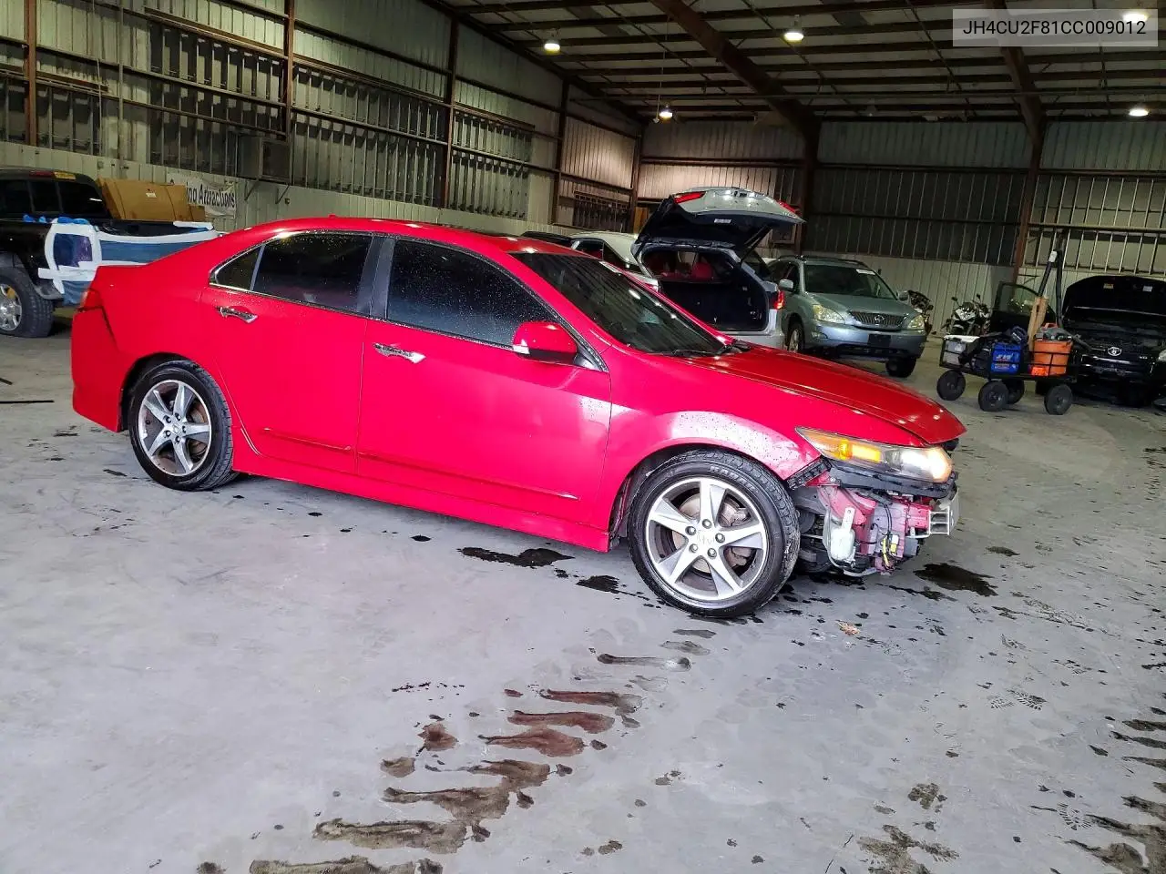 2012 Acura Tsx Se VIN: JH4CU2F81CC009012 Lot: 60929916