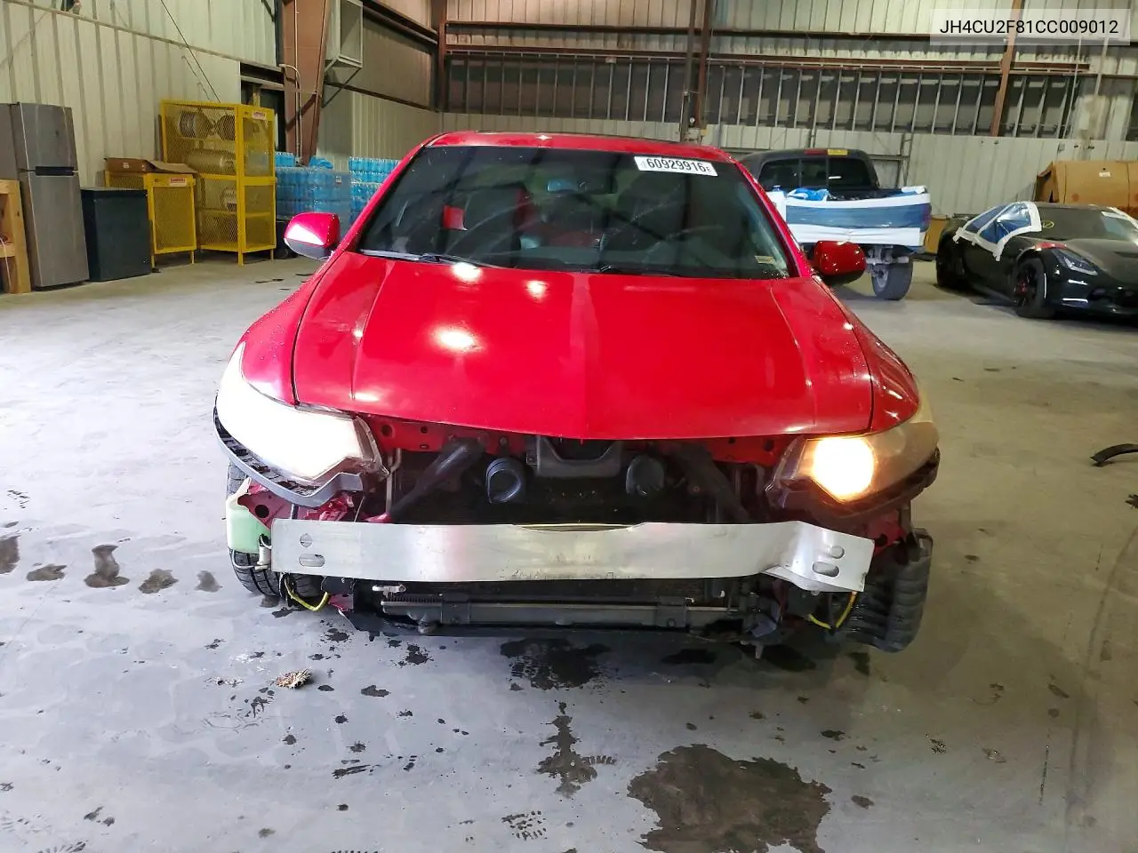 2012 Acura Tsx Se VIN: JH4CU2F81CC009012 Lot: 60929916