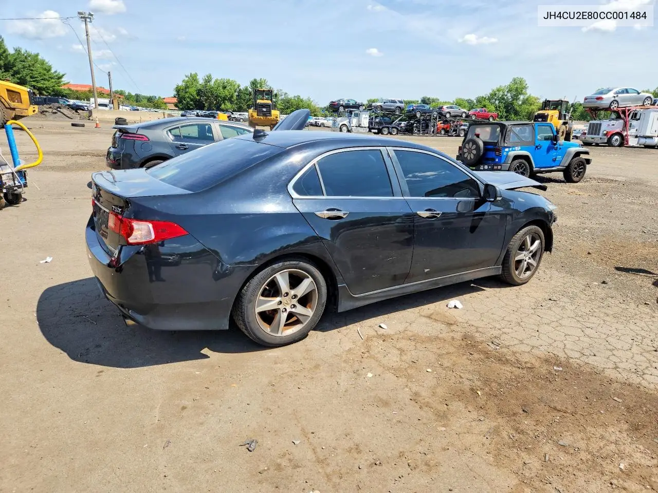 2012 Acura Tsx Se VIN: JH4CU2E80CC001484 Lot: 61009116