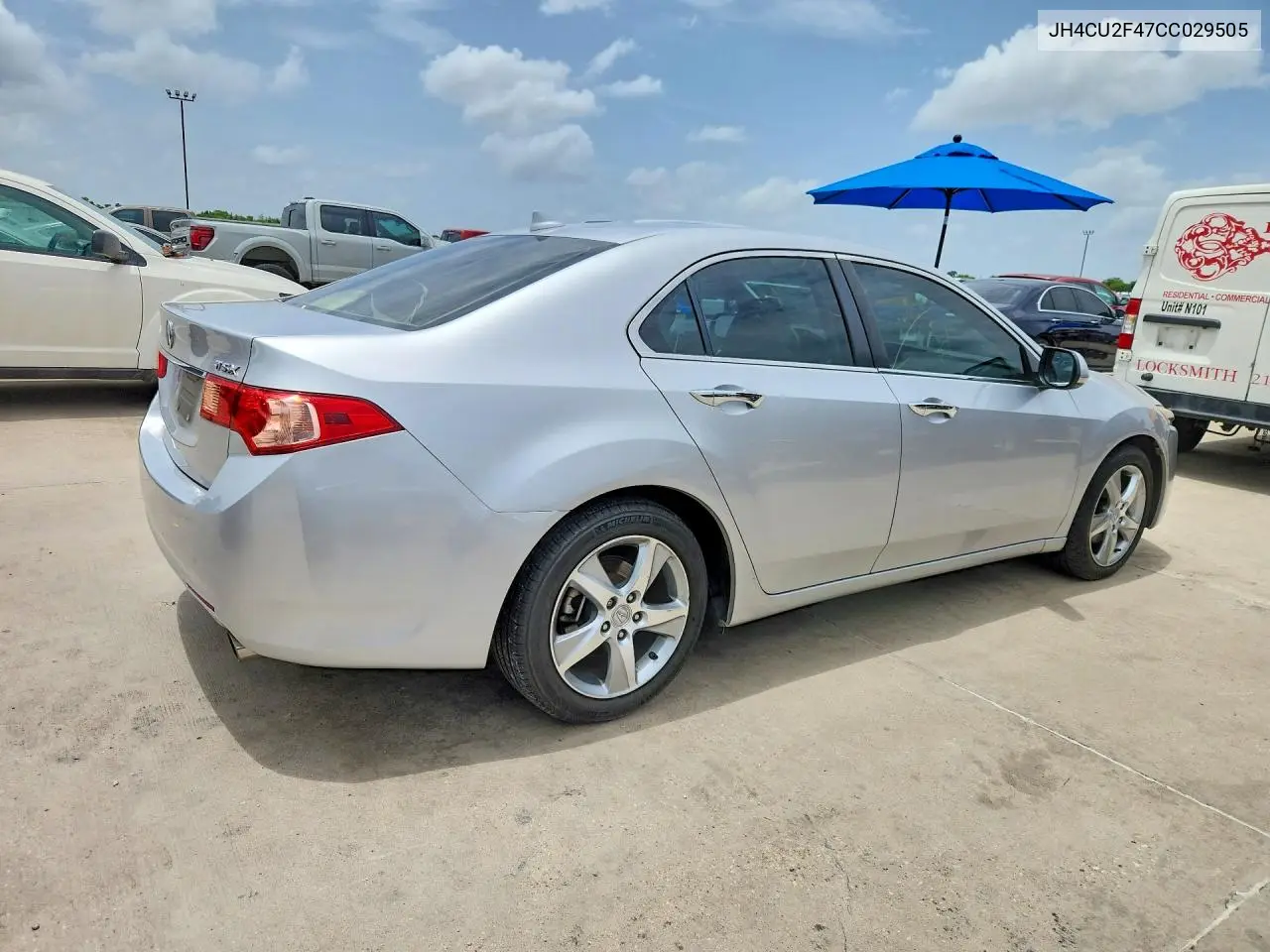 2012 Acura Tsx VIN: JH4CU2F47CC029505 Lot: 61425896