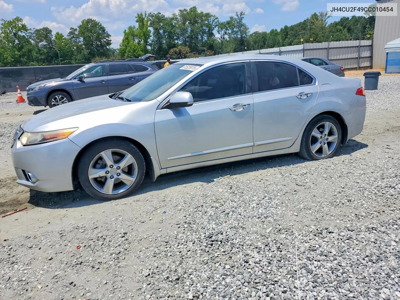 2012 Acura Tsx VIN: JH4CU2F49CC010454 Lot: 61525976