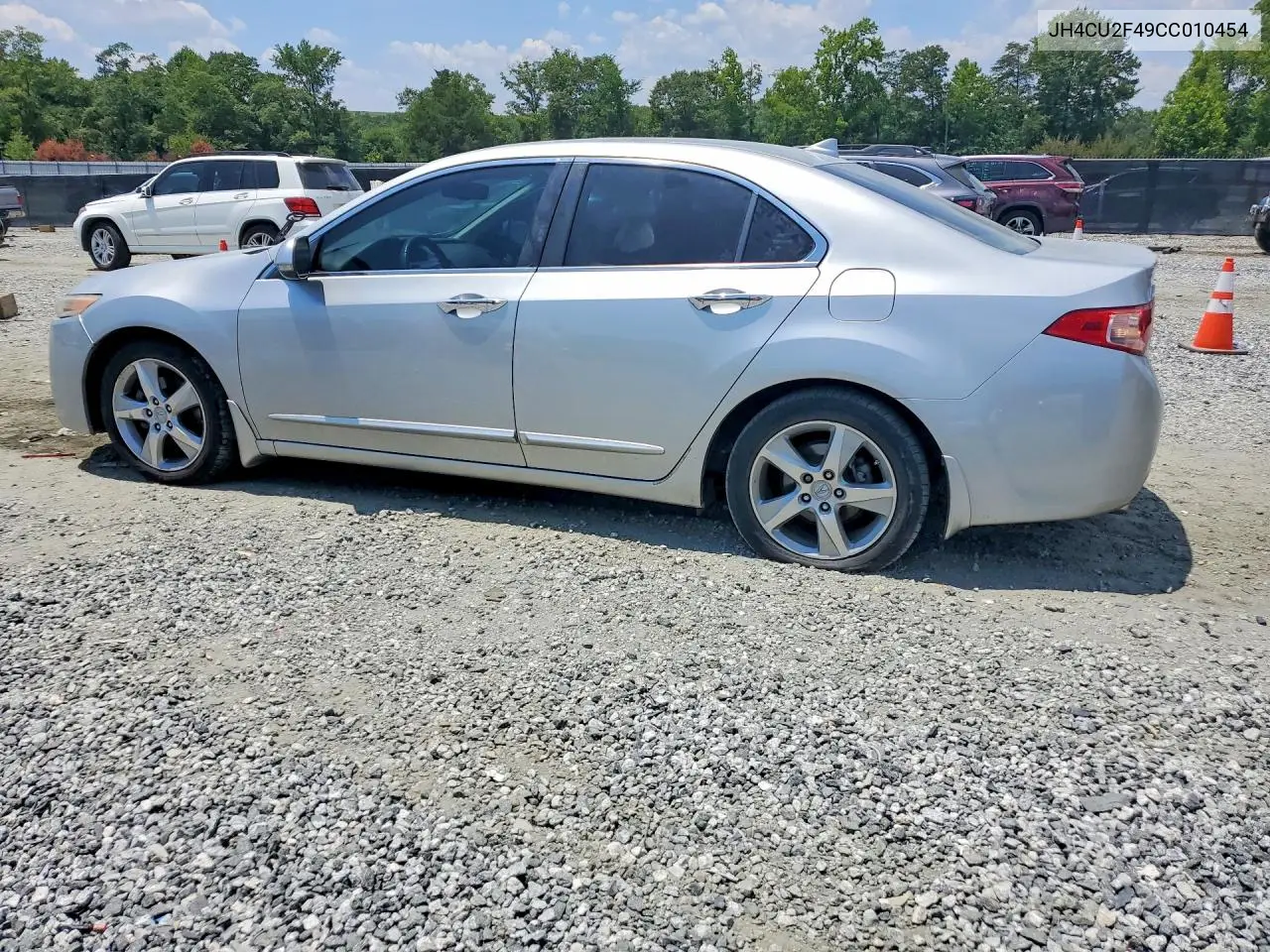 2012 Acura Tsx VIN: JH4CU2F49CC010454 Lot: 61525976