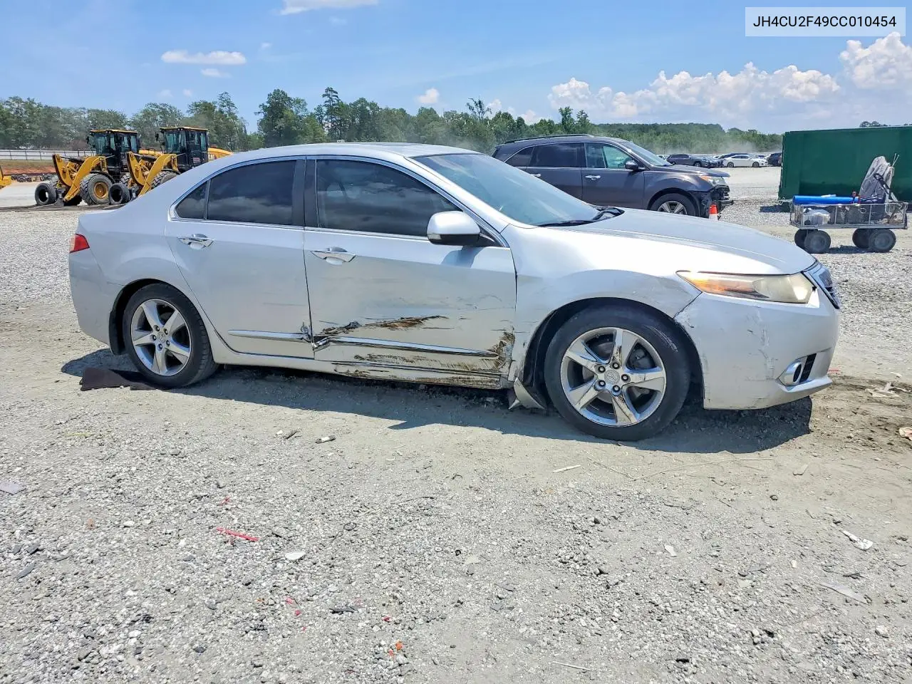 2012 Acura Tsx VIN: JH4CU2F49CC010454 Lot: 61525976