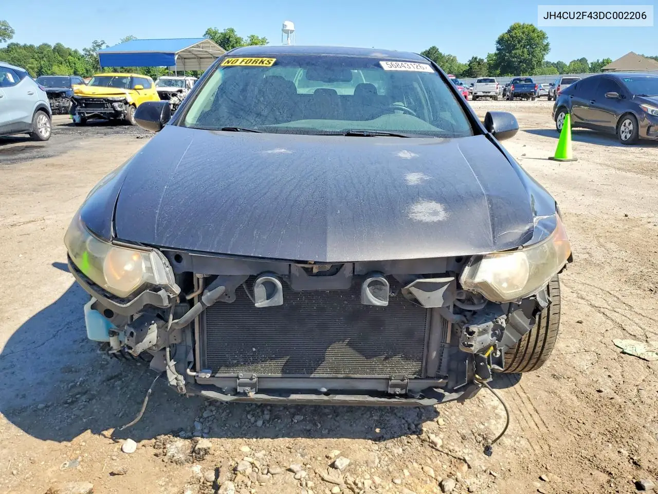 2013 Acura Tsx VIN: JH4CU2F43DC002206 Lot: 56843126