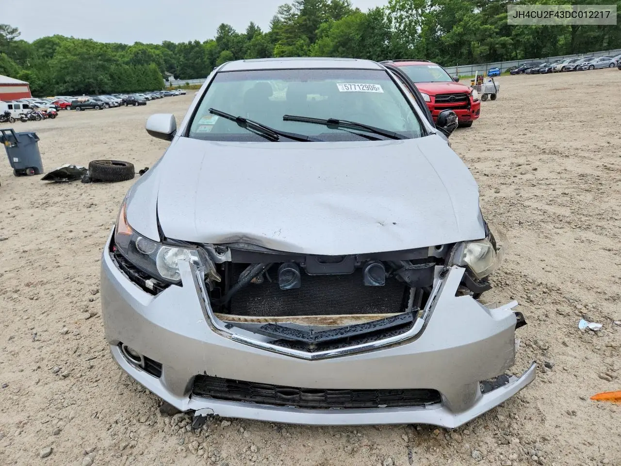 2013 Acura Tsx VIN: JH4CU2F43DC012217 Lot: 57712906