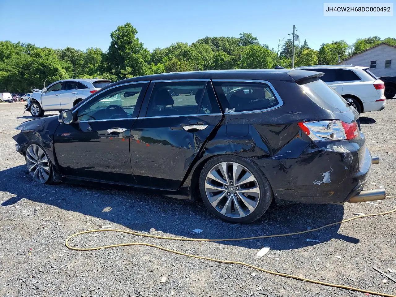 2013 Acura Tsx Tech VIN: JH4CW2H68DC000492 Lot: 58572106