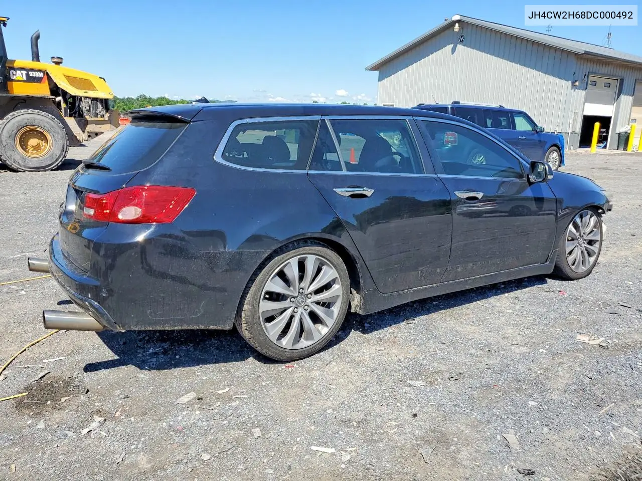 2013 Acura Tsx Tech VIN: JH4CW2H68DC000492 Lot: 58572106