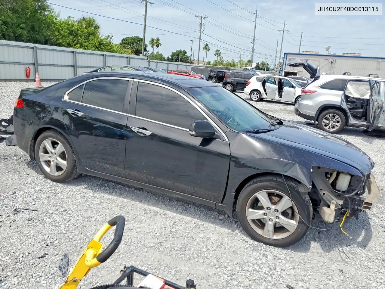2013 Acura Tsx VIN: JH4CU2F40DC013115 Lot: 60803116