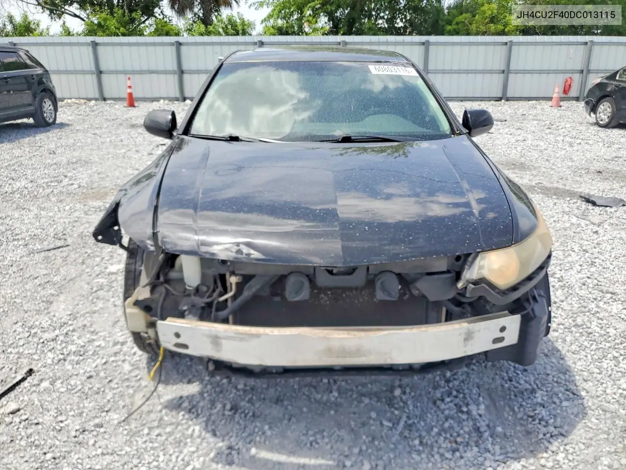 2013 Acura Tsx VIN: JH4CU2F40DC013115 Lot: 60803116