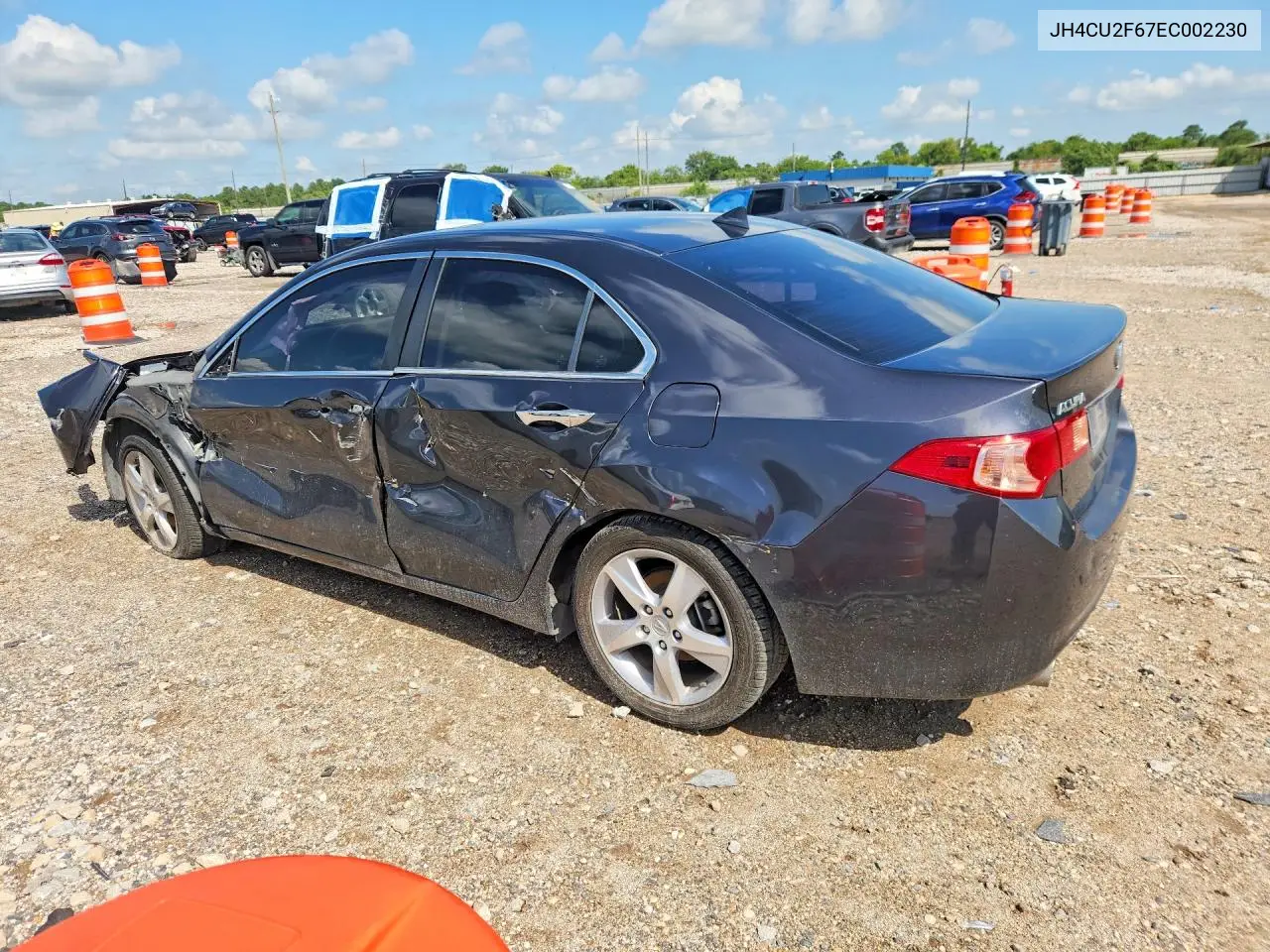 2014 Acura Tsx Tech VIN: JH4CU2F67EC002230 Lot: 59216036