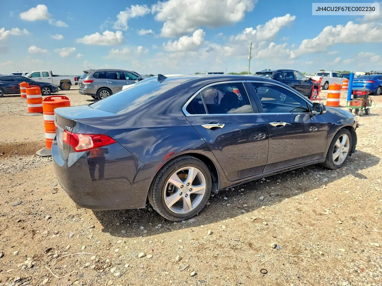 2014 Acura Tsx Tech VIN: JH4CU2F67EC002230 Lot: 59216036