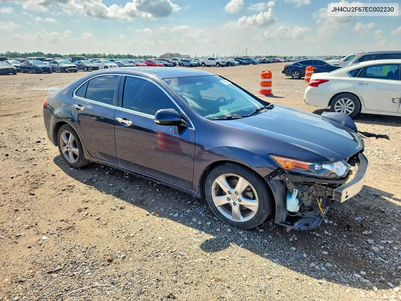 2014 Acura Tsx Tech VIN: JH4CU2F67EC002230 Lot: 59216036
