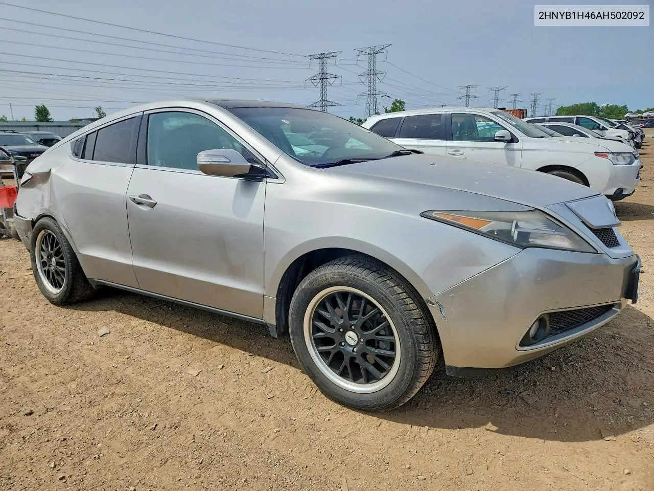 2010 Acura Zdx Technology VIN: 2HNYB1H46AH502092 Lot: 54668716