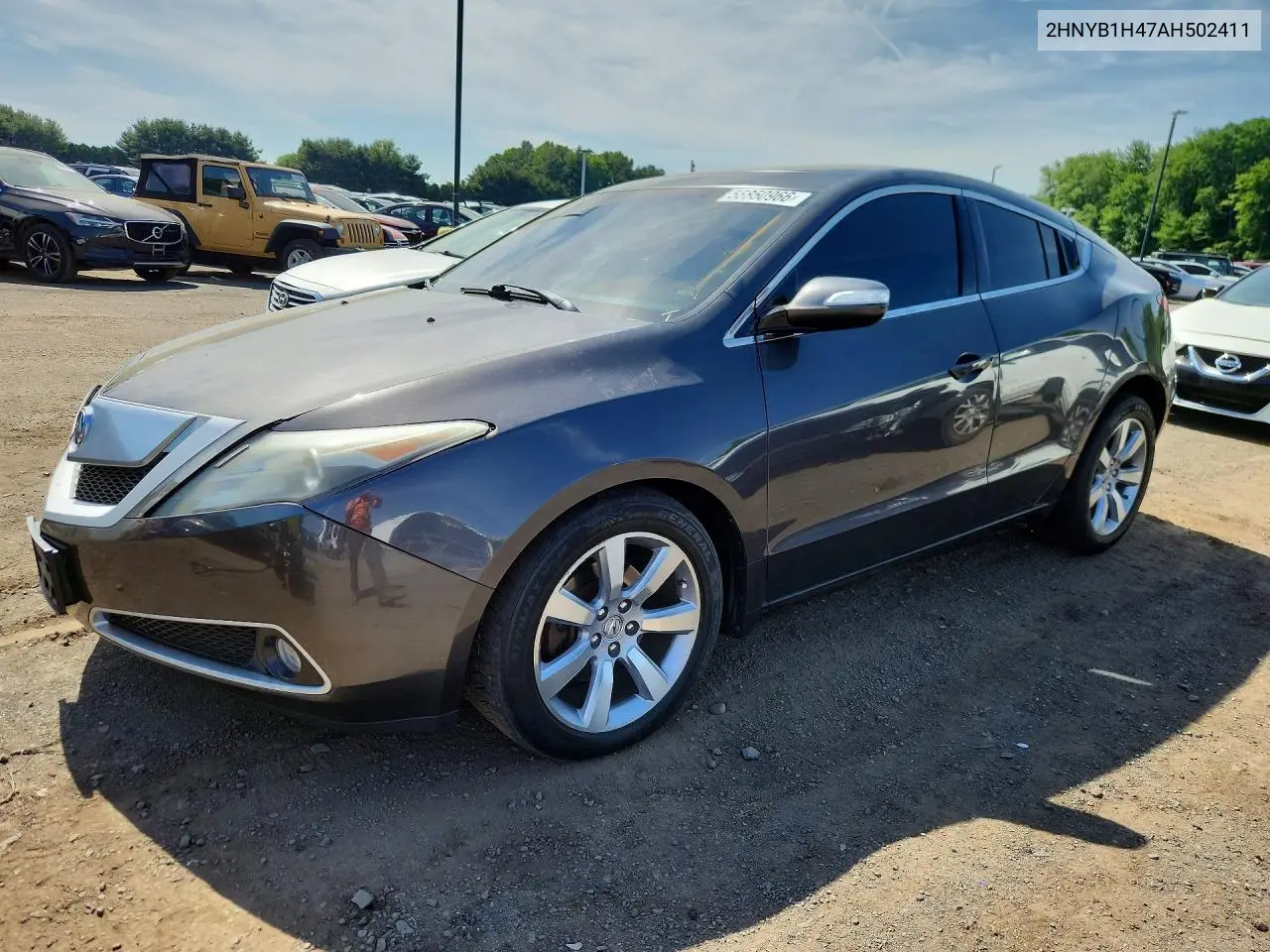 2010 Acura Zdx Technology VIN: 2HNYB1H47AH502411 Lot: 55850966