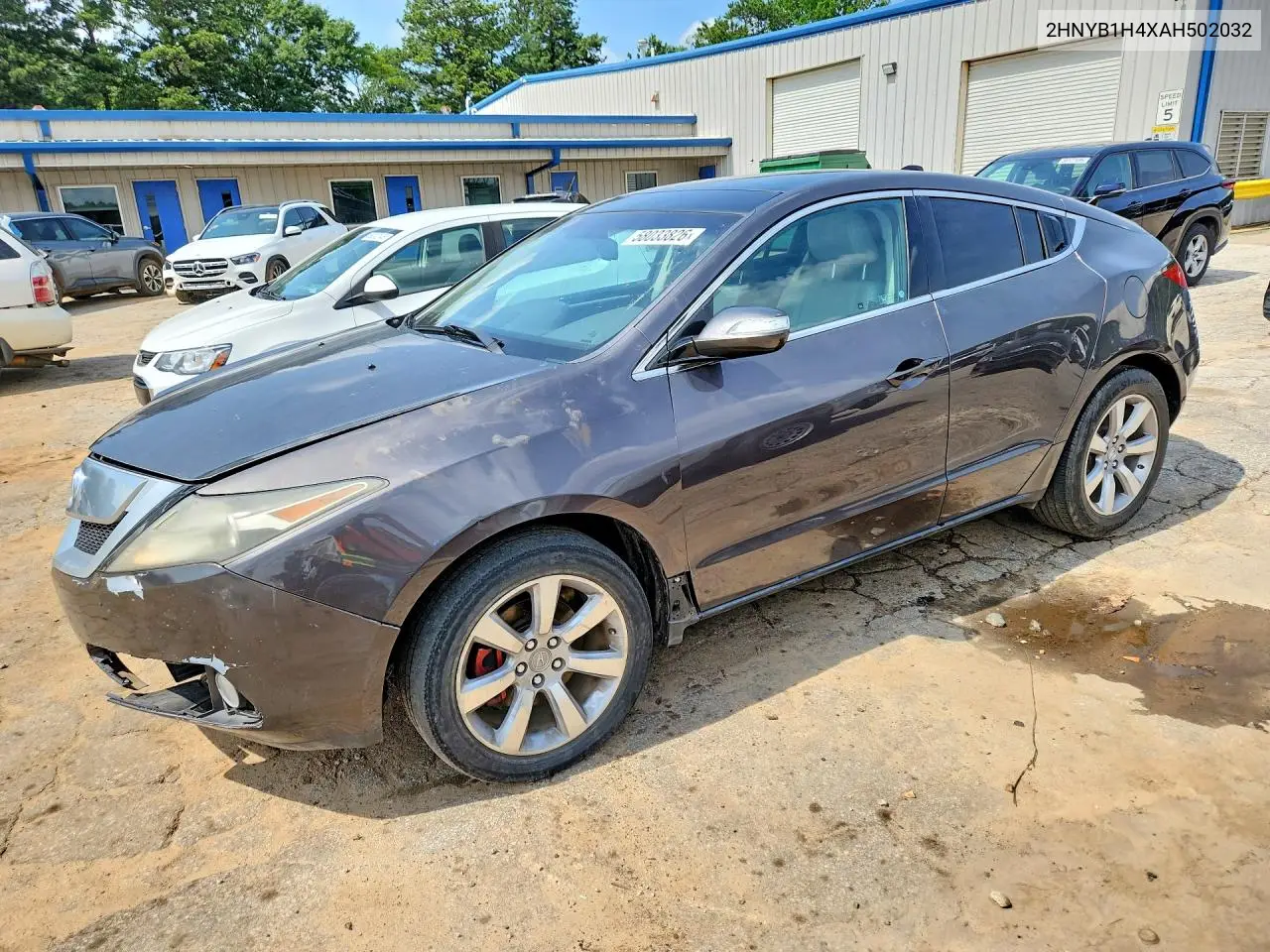 2010 Acura Zdx Technology VIN: 2HNYB1H4XAH502032 Lot: 58033826