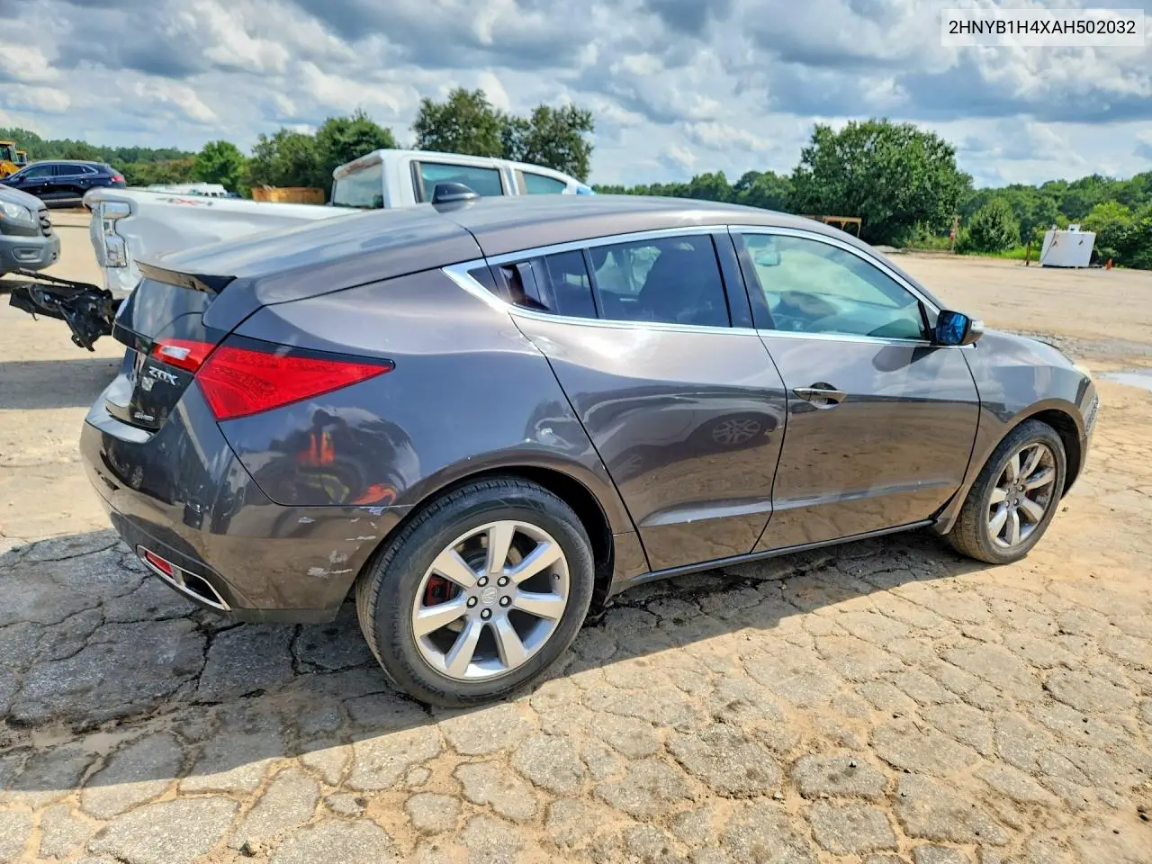 2010 Acura Zdx Technology VIN: 2HNYB1H4XAH502032 Lot: 58033826