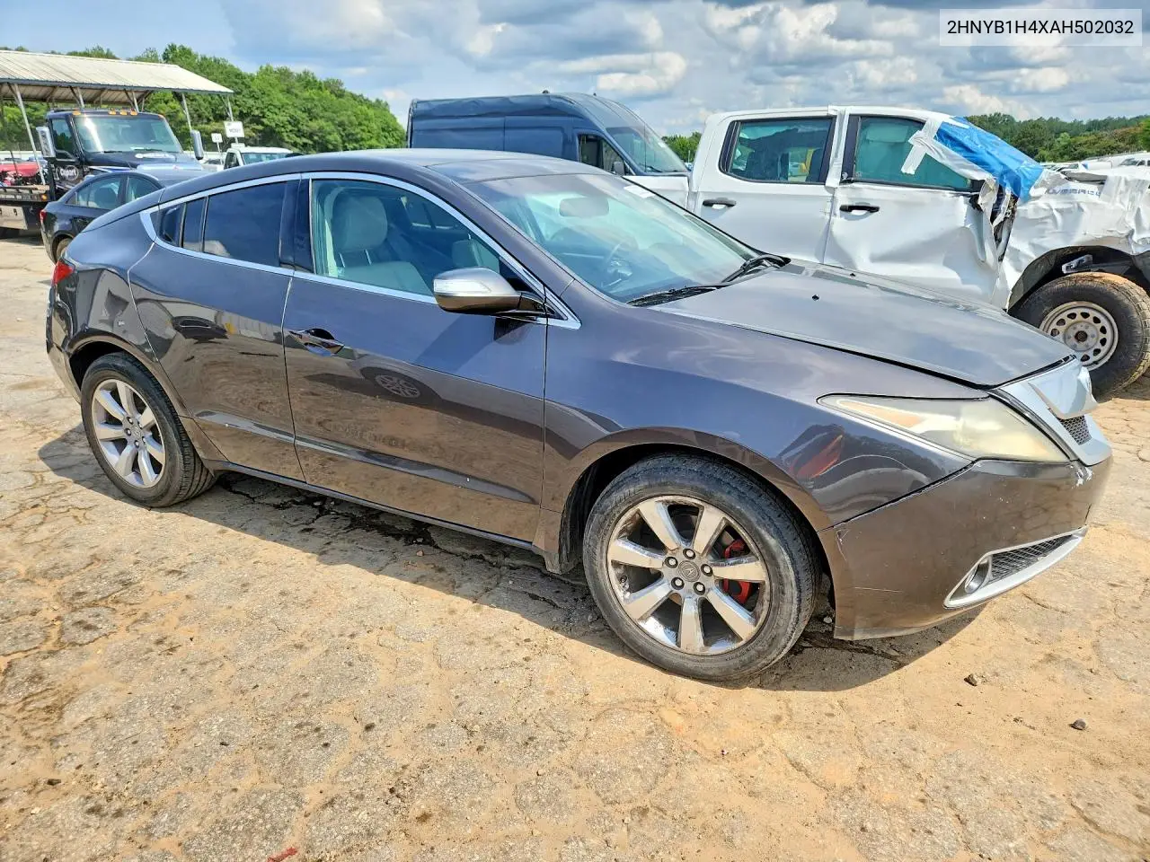2010 Acura Zdx Technology VIN: 2HNYB1H4XAH502032 Lot: 58033826