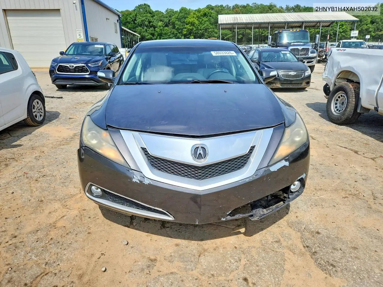 2010 Acura Zdx Technology VIN: 2HNYB1H4XAH502032 Lot: 58033826