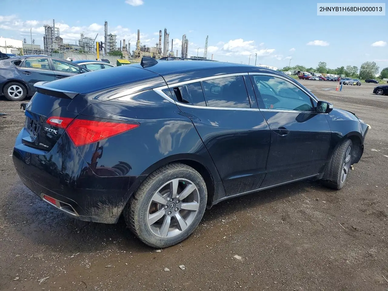 2013 Acura Zdx VIN: 2HNYB1H68DH000013 Lot: 60894116