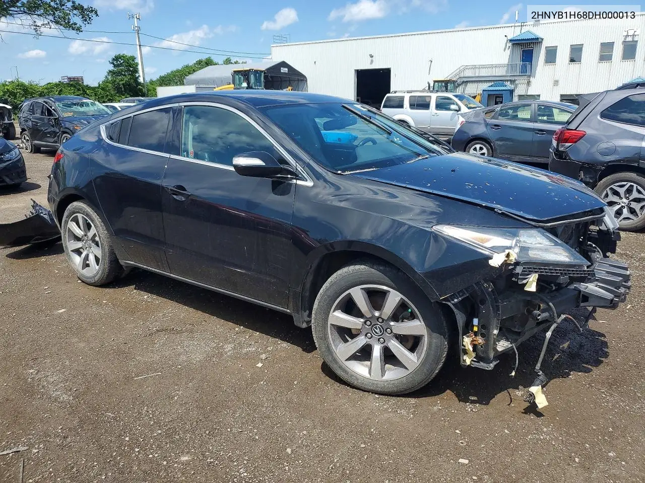 2013 Acura Zdx VIN: 2HNYB1H68DH000013 Lot: 60894116