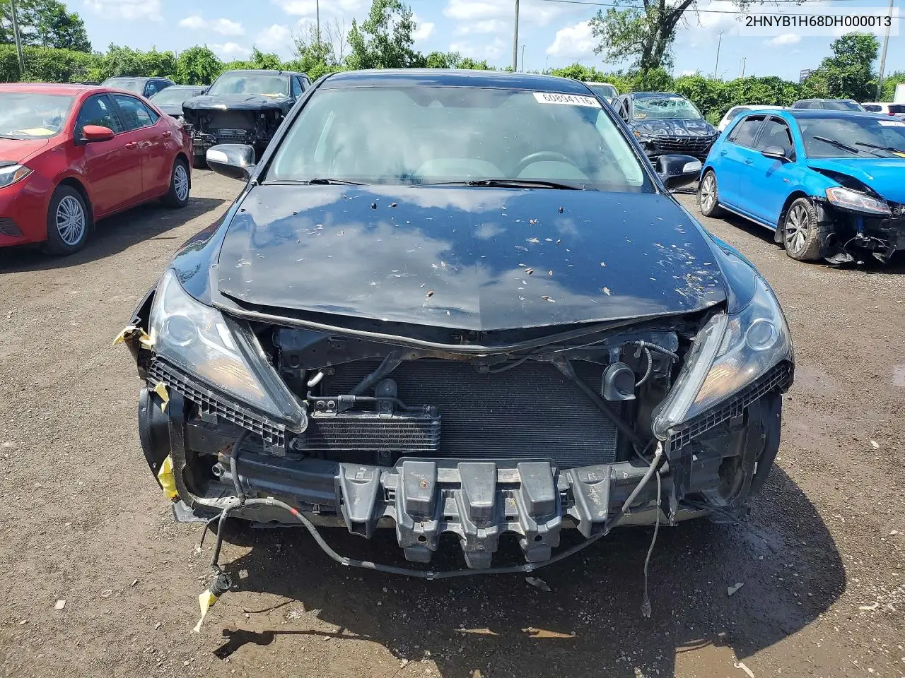 2013 Acura Zdx VIN: 2HNYB1H68DH000013 Lot: 60894116