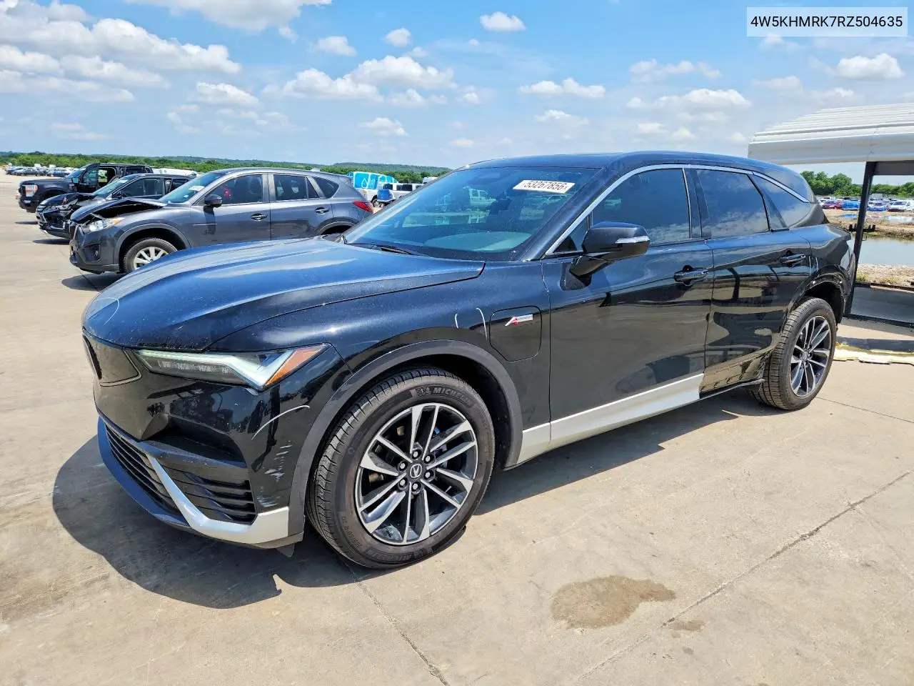 2024 Acura Zdx A-Spec VIN: 4W5KHMRK7RZ504635 Lot: 53267856