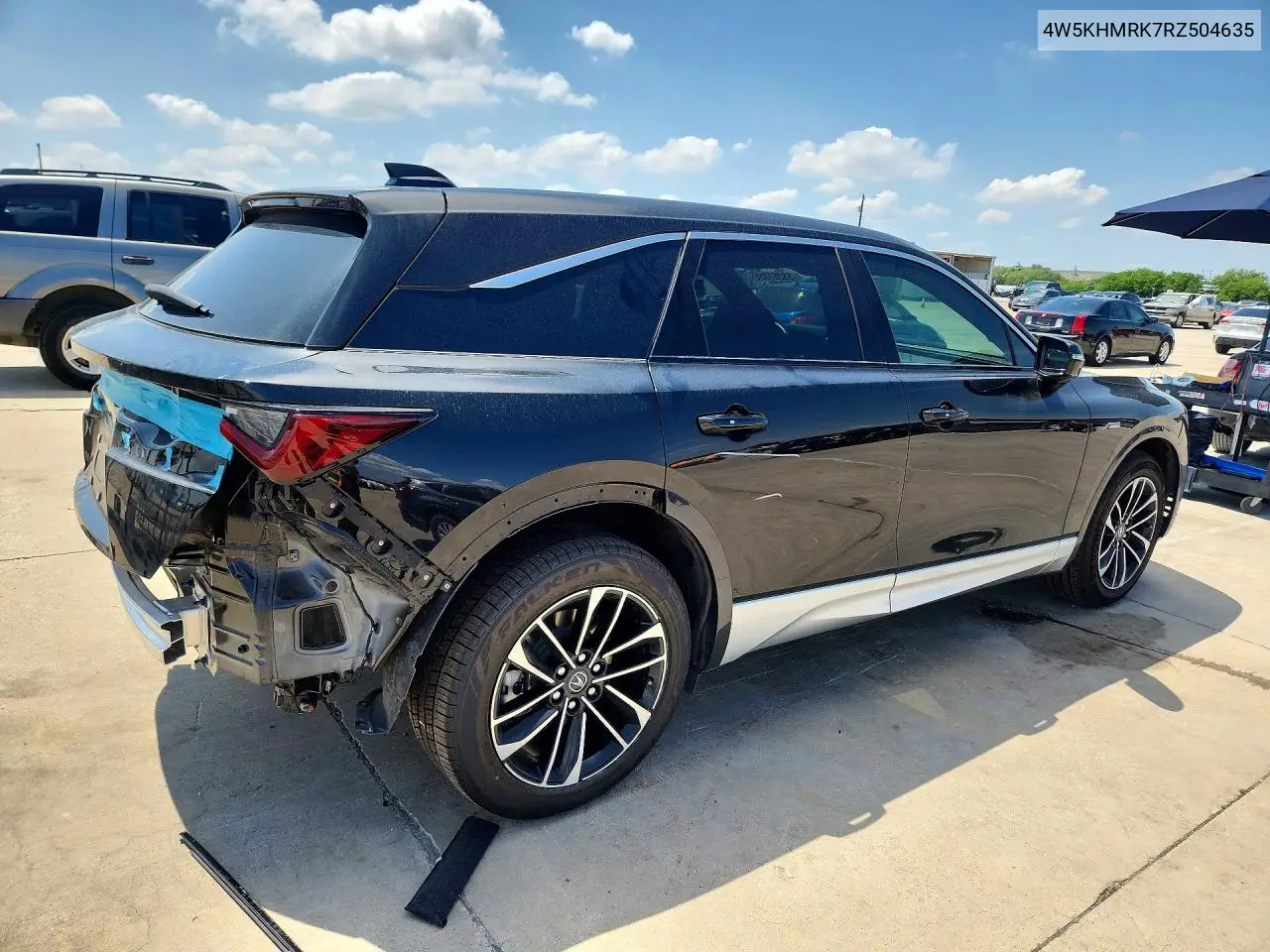 2024 Acura Zdx A-Spec VIN: 4W5KHMRK7RZ504635 Lot: 53267856
