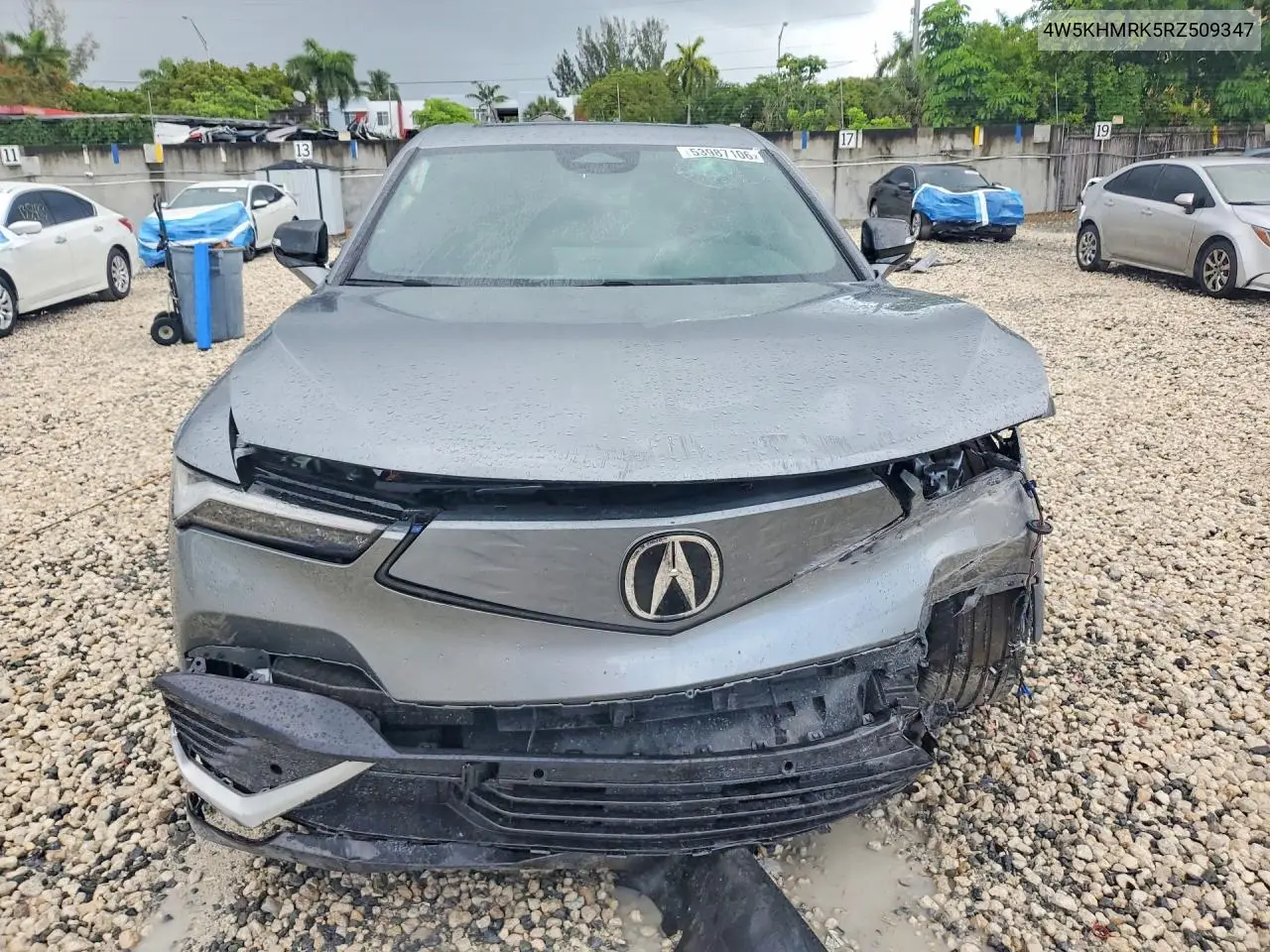2024 Acura Zdx A-Spec VIN: 4W5KHMRK5RZ509347 Lot: 53987106