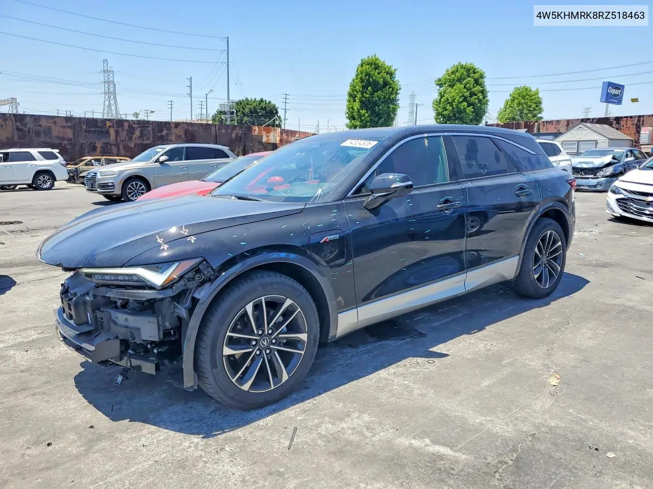 2024 Acur Zdx Ev 4D 2Wd A-Spec VIN: 4W5KHMRK8RZ518463 Lot: 54304806