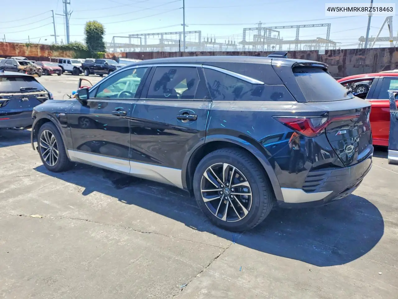 2024 Acur Zdx Ev 4D 2Wd A-Spec VIN: 4W5KHMRK8RZ518463 Lot: 54304806