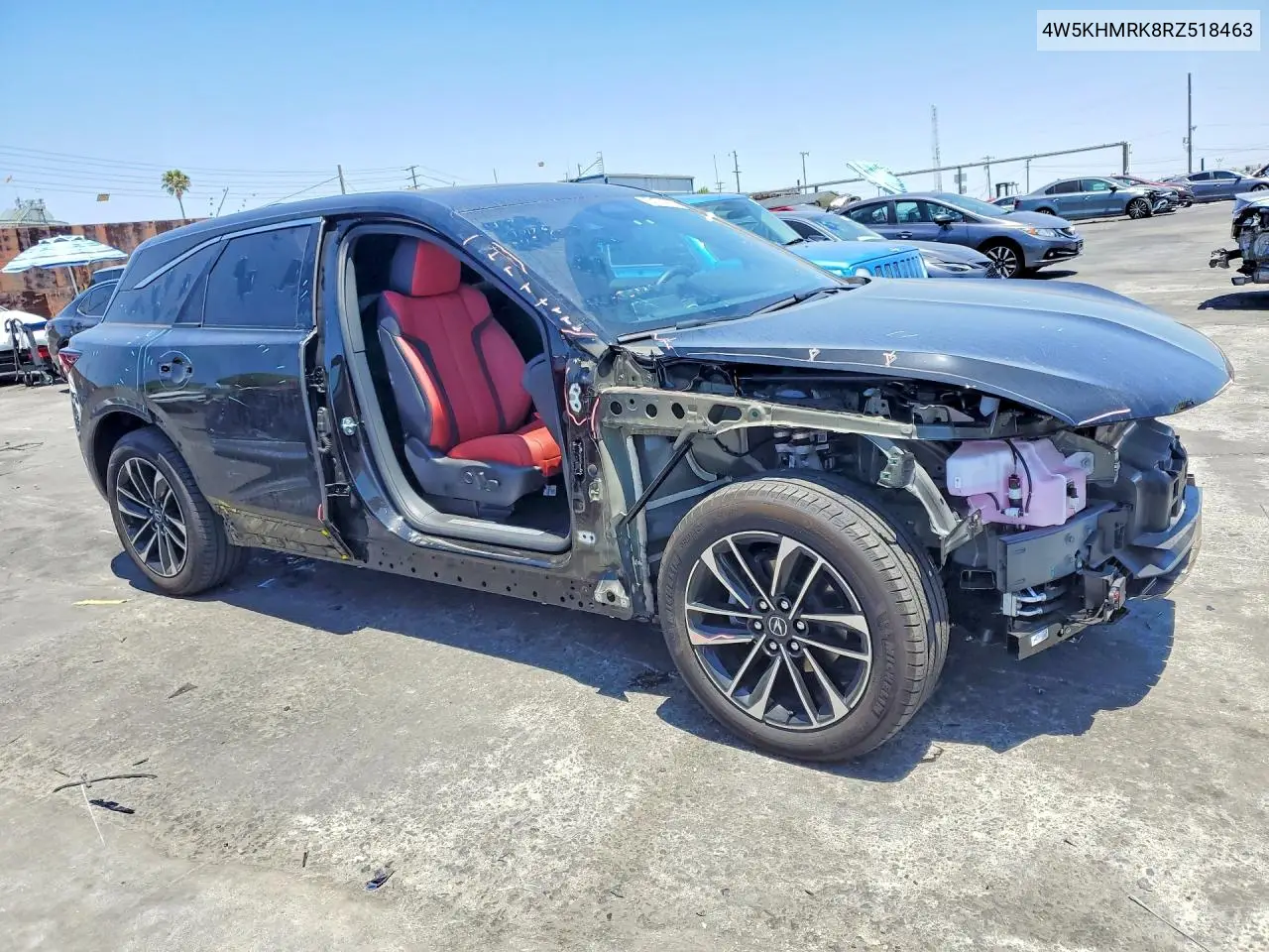 2024 Acur Zdx Ev 4D 2Wd A-Spec VIN: 4W5KHMRK8RZ518463 Lot: 54304806