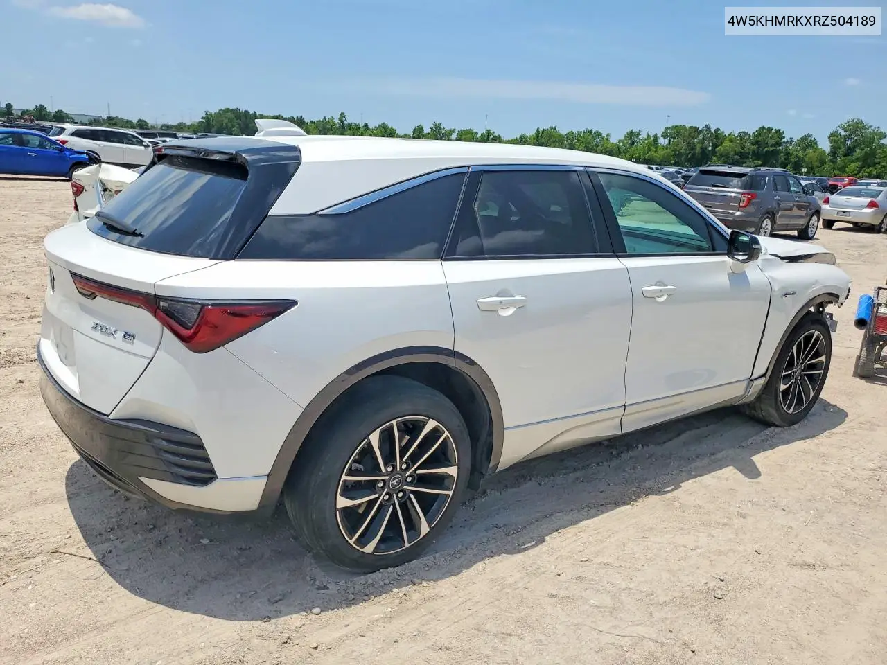 2024 Acura Zdx A-Spec VIN: 4W5KHMRKXRZ504189 Lot: 55384126