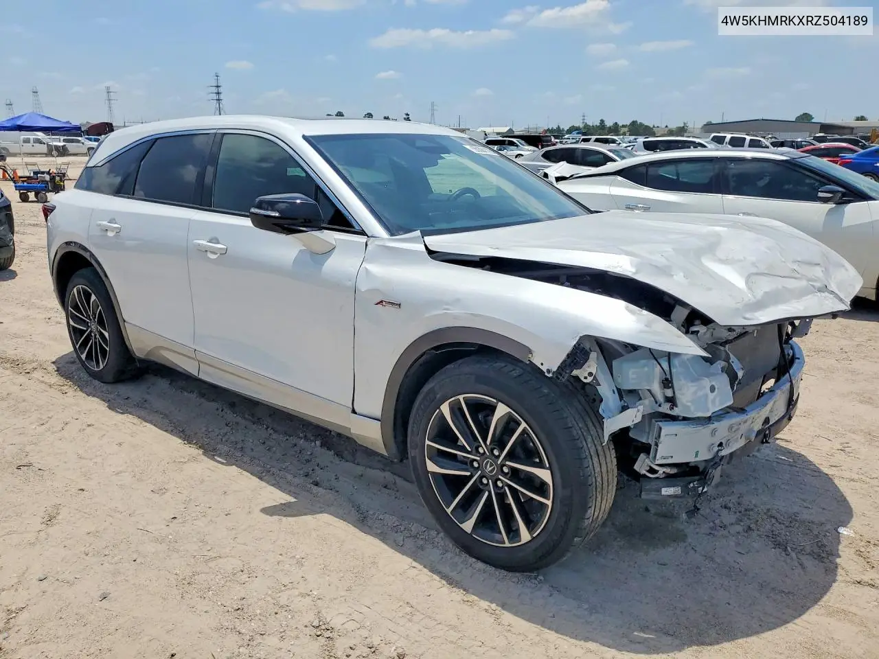 2024 Acura Zdx A-Spec VIN: 4W5KHMRKXRZ504189 Lot: 55384126