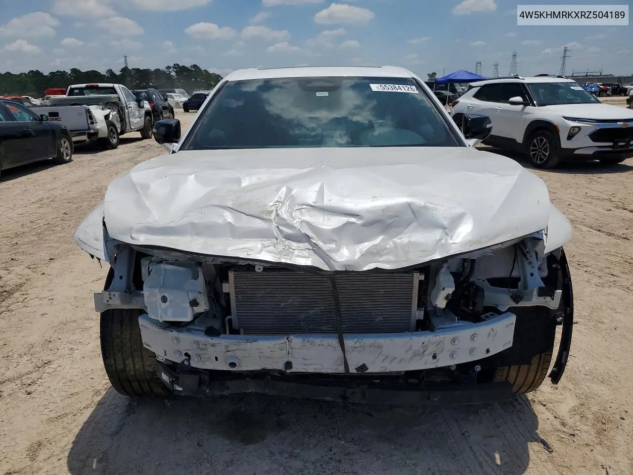 2024 Acura Zdx A-Spec VIN: 4W5KHMRKXRZ504189 Lot: 55384126